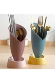 Lv-215 Tulip Organizer Kalemlik Ve Kaşıklık Mini Saksı Lale Dekoratif Saksı - 4