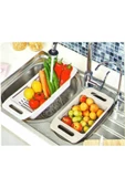 Sürgülü Ayarlanabilir Pratik Lavabo Süzgeci Evye Süzgeci - 3