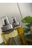 Borasiklat Ahşap Standlı 2`li 500 ml Damlatmaz Akıllı Cam Yağlık-sirkelik Seti - 6