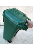 Tekerlekli Pedallı Çöp Konteyneri 80 Lt Yeşil - 2