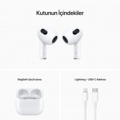 SFR Apple AirPods 3.Nesil Bluetooth Kulaklık MME73CH/A (Yurt Dışından) - 4