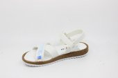 Zerhan 29 Kız Çocuk Beyaz Cırtlı Sandalet - 3