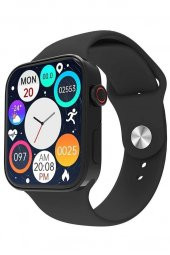 Watch 7 Pro Max Smartwatch Yeni Kasa Çift Tuş Aktif Konuşma Özellikli Türkçe Siyah Akıllı Saat - 1