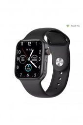Watch 7 Pro Max Smartwatch Yeni Kasa Çift Tuş Aktif Konuşma Özellikli Türkçe Siyah Akıllı Saat - 3