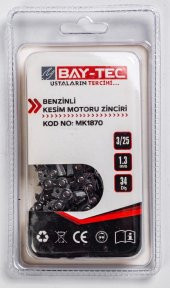 Bay-Tec Motorlu Testere Zinciri 3/25 34 Diş Mk-1870 - 1