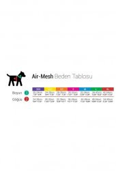 TailPetz Air Mesh Köpek Göğüs Tasması Zeytin Yeşili M - 2