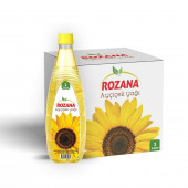 ROZANA AYÇIÇEK YAĞI 1 LİTRE × 15 ADET - 1
