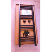 ŞİMAŞ 500X1000 MAT SİYAH HAVLUPAN + RADYATÖR VANASI 2 ADET - 1