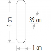 CATA CT-2464 40CM BELLA SLIM CABINET ŞARJLI-SENSÖRLÜ(4000K) thumbnail 4