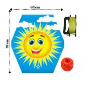 Uçurtma Çıtalı Güneş Modeli Yedek İpli 1 Adet Artlantis Çıtalı Uçurtma 1 Adet - 1