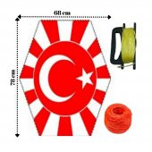 Uçurtma Çıtalı Bayrak Modeli Yedek İpli 1 Adet Artlantis Çıtalı Uçurtma 1 Adet - 1