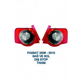 Volkswagen Passat B6 2006 - 2010 Stop Lambası Dış Sağ ve Sol Takım - 3C5945096C - 3C5945095C - 1