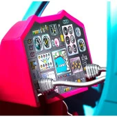 Barbie'nin Pembe Helikopteri, Dönen Pervaneli, 3-7 Yaş Arası İçin thumbnail 5