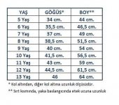 Bordo Kısa Kol 6-12 Yaş Çocuk Lakos Tişört T-shirt - 82138-107 - 2