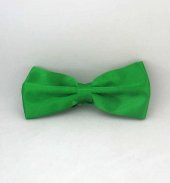 Çimen Düz Renk Saten Papyon - SP-30 - 1