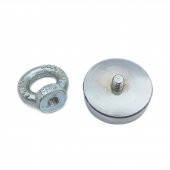100 kg Çekim Gücü, Neodyum Pot Mıknatıs D60 mm - 3