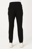 Erkek Relaxed Fit Beli Lastikli Düğmeli Likralı Rahat Spor Pantalon - 5
