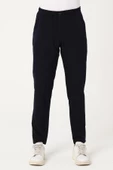 Erkek Relaxed Fit Beli Lastikli Düğmeli Likralı Rahat Spor Pantalon - 12