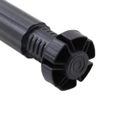 Ayarlanabilir Dolap Mobilya Tezgah Yükseltici Yükseltme Ayağı 12 Cm Siyah Denge Ayakları - 4