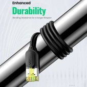 Ugreen CAT7 Slim 10Gbps Ethernet Kablosu 3 Metre thumbnail 7