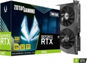 ZOTAC VGA NVIDIA 12GB GDDR6 RTX3060 TWIN EDGE ZT-A30600E-10M 192BIT/3XDP/HDMI/1777-15000MHZ/HDCP - 1