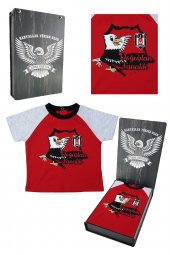 Beşiktaş Orijinal Bebek T-Shirt Hediyelik Ahşap Kutulu - 1
