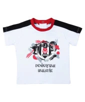 Beşiktaş Orijinal Bebek T-Shirt Hediyelik Ahşap Kutulu - 3