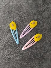 Sevimli Civciv Renkli Çıt Çıt Toka Saç Aksesuar 11468 thumbnail 2