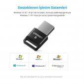 Ugreen USB Bluetooth 4.0 Adaptör Beyaz - 4
