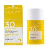 Clarins Suncare Face Fluid SPF30 30ML Yüz Güneş Koruma - 1