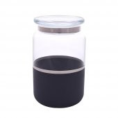 Gordion M06304-AB Kavanoz 20x10 cm Vısıon Black Platin - 1