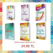 8. Sınıf LGS Öğretici Kazanım Denemeleri 6 lı Set Süreç Yayın Dağıtım - 1