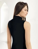 Şahinler Bayan Balıkçı Yaka Kısa Kollu Likralı Atlet B1035 thumbnail 3