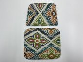 Knsz minder seti 1 li mazlum kilim desen oturma ve sırt tel sandalyesi minderi bir arada - 3