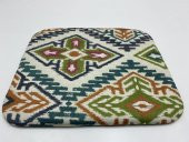 Knsz oturma minderi 1 li mazlum kilim desen tel sandalyesi oturma yeri için thumbnail 2