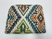 Knsz sırt minderi 1 li zng&mğr&uslu kilim desen cırtlı tel bar sandalyesi sırtı için thumbnail 1