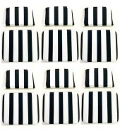 Knsz minder seti 6 lı zng&mğr&uslu tuan kumaş tel bar sandalyesi oturma ve sırt minderi set thumbnail 1