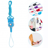 Universal Telefon Boyun Askısı İpi Telefon Tutucu Boyun İpi - AÇIK MAVİ - 1