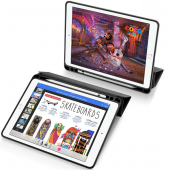DUX DUCİS iPad Pro 10.5 (2019-2017 )Kılıf Kalem Yerli Soft Tpu Mıknatıslı Domo Series Kılıf - GRİ - 5