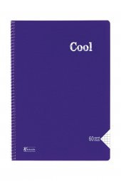 Keskin Color Cool Defter Kareli Spiralli Pp Kapak A4 40 Yaprak - 1