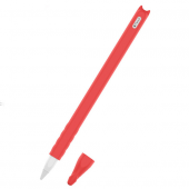 Apple Pencil 2 İçin Silikon Kılıf Koruyucu Kılıf - SİYAH - 7