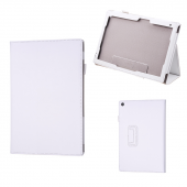 Sony Xperia Tablet Z2 Stand Deri Kılıf - BEYAZ - 1