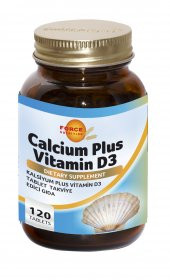 Force Nutrition Calcium Plus Vitamin D3 120 Tablet - 1