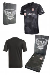 Beşiktaş Orijinal İsim Yazılı Çocuk Forması 2019-2020 Sezonu Ahşap Kutulu - 1