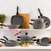 Schafer Cory Yanmaz Yapışmaz Tava 24 Cm-Gri - 1