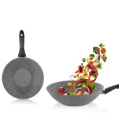 Schafer Cory Yanmaz Yapışmaz Wok Tava 28 Cm-Gri - 2