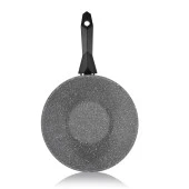 Schafer Cory Yanmaz Yapışmaz Wok Tava 28 Cm-Gri - 4