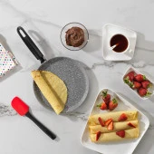 Schafer Cory Yanmaz Yapışmaz Krep Tava 25 Cm-Gri - 1