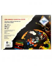 Art Liva Çok Amaçlı Resim Defteri 35x50 cm 300g - 1