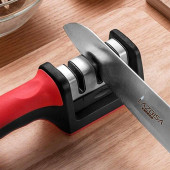 Lazbisa Bıçak Bileme Aleti Profesyonel Bıçak Bileyici 3 Açılı Elmas Seramik Tungsten Çelik Bıçakları Bileme - 1